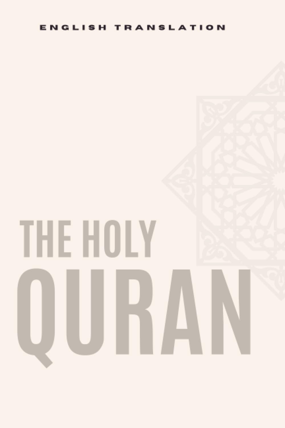 The Holy Quran - English Translation