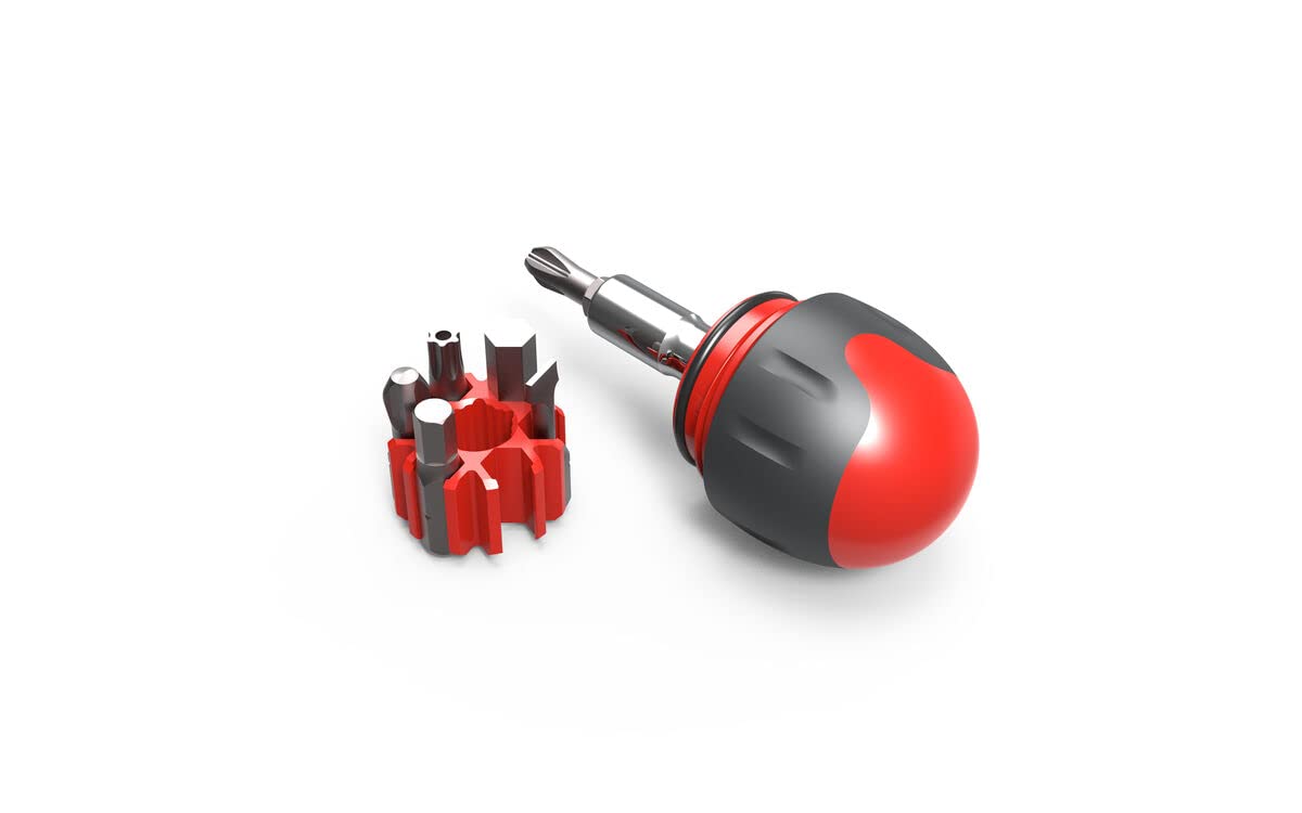 FACOM ATCL.2A2PB Protwist - Juego de destornilladores 3 en 1 y juego mixto de 28 puntas - Mango ergonómico de doble material - Trinquete de 45 dientes