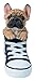 Produktbild Vivid Arts SS-FRBD-F Haustierfreunde in Sportschuhen, Goldfarbene Französische Bulldogge für Haus oder Garten