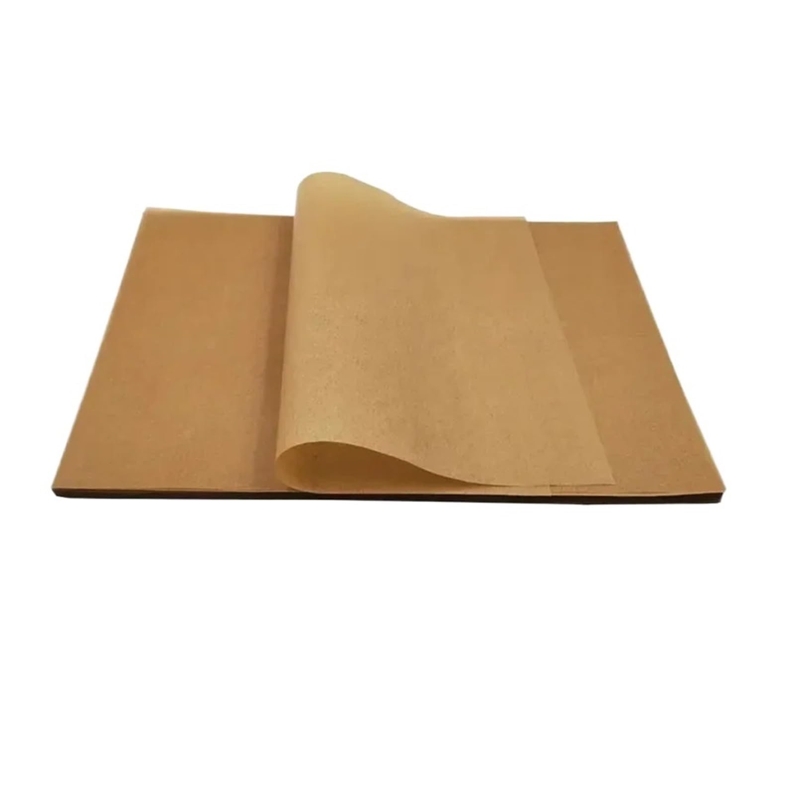 Papel de pergamino for hornear rectangular precortado, recubierto silicona, multiusos for horno, vaporizador, barbacoa, hojas cocina antiadherentes a prueba grasa(100Pcs)
