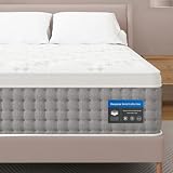 Sleepmax King Mattress 14 Inch - Hotel-Collection Hybrid Mattress Pain Relief - Extra Lumbar & Hip Support - Spine Alignment Cooling Bed in a Box - 365-Night Trial, Forever Warranty, Fiberglass-Free