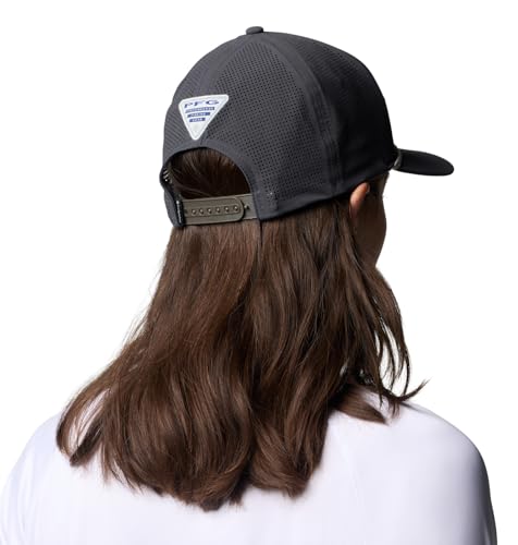 Image of Columbia Unisex Tidal Pursuit 3D Stretch Snap Back, Shark /Fish Circle Red Fish, One Size
