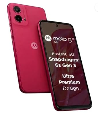 Motorola G45 5G (Viva Magenta, 8GB RAM, 128GB Storage)