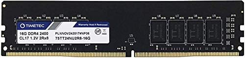 16GB DDR4 Desktop RAM Memory - 2400MHz, PC4-19200, 288-Pin UDIMM, 5-Year Warranty