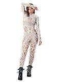 Sipumia Unisex Cosplay Halloween Bodysuit 3D Printed Party Skinny Catsuit Costume Outfit Multi-428 L