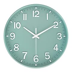 HZDHCLH Modern Quartz Wall Clocks Battery Operated, 12 inch Silent Non Ticking 3 D Numbers Round photo HZDHCLH Modern Quartz Wall Clocks Battery Operated, 12 inch Silent Non Ticking 3 D Numbers Round