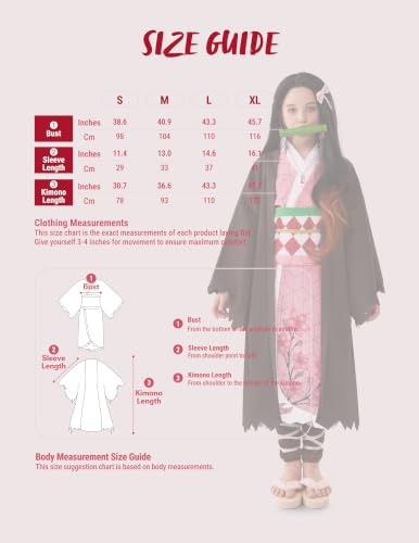 Spooktacular Creations Kostium ninja na Halloween dla dzieci, zestaw kimono z peruką dla dziewczynek, różowy strój anime dla małych dzieci