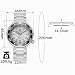 Imagen de ADDIESDIVE Reloj de Buceo automatico 1000m Impermeable NH35 Cristal de Zafiro BGW9 Luminoso Relojes analógico Hombre con Pulsera de Acero Inoxidable AD2069