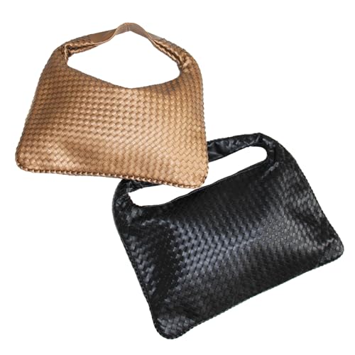 Bolso grande de hombro tejido lemonbella miniatura 4