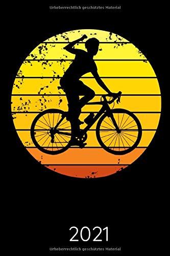 Kalender 2021: Rennrad Rennradfahrer Taschenkalender und Organizer für 2021 zum Planen und Organisieren von Terminen