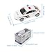 YIJIAOYUN Friction Powered Police Car 1:32 Vehículo de Juguete para niños con...