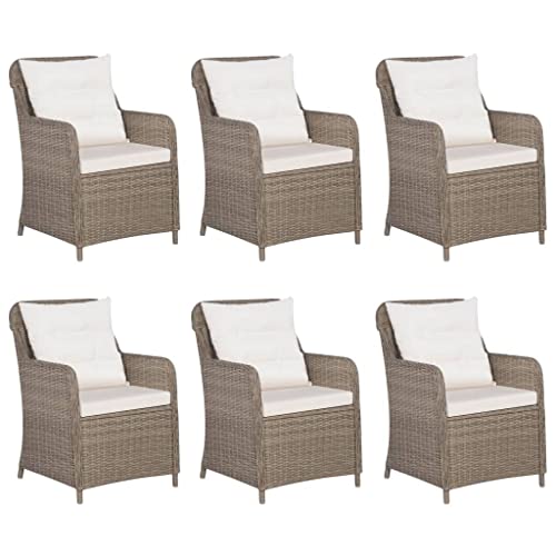 vidaXL-Juego-de-Comedor-para-Jardin-9-Piezas-Muebles-Mobiliario-Exterior-Terraza-Balcon-Cocina-Mesa-Silla-Asiento-Estable-Ratan-Sintetico-Marron