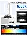 ENVFRVDE D1S Xenon HID Headlights Bulb 6000K 35W High Low Beam 66144 66140 85140 85415 Replacement Bulb, Pack of 2