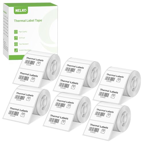 Thermal Labels for Nelko PM220 2x1.18 (6 rolls)