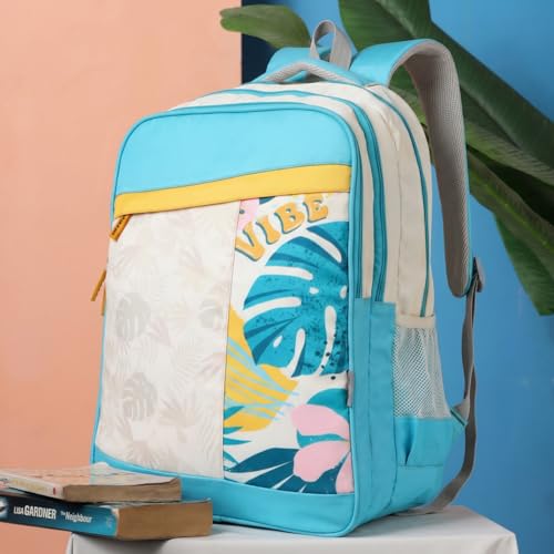 Image of VISMIINTREND School Bags for Girls & Boys 11-12, 13-14 Years, 12+ Years Old, Water Resistant, Laptop Casual Travel College School Backpack for Boys /Girls | Birthday /Rakhi Gifts