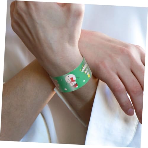 Bracelets à claquer de Noël TOYANDONA pour animation table