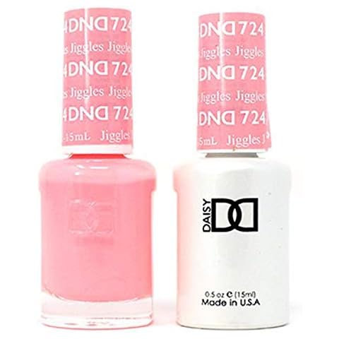 Daisy DND Gel & Matching Polish Set 15ml #724 Jiggles Cover