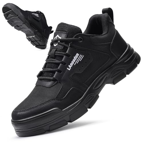 Image of Steel Toe Shoes for Men Puncture Resistant Mens Safety Work Shoes
