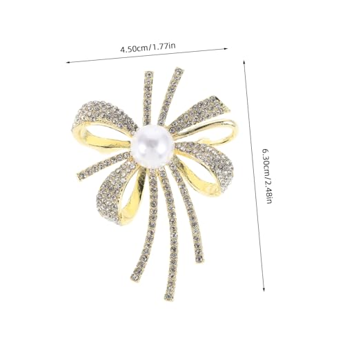 Broche épingle mariage et cérémonies accessoire en perles pour sublimer une tenue de cocktail
