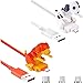 Crazyfly Funny Humping Dog Cable de cargador rápido para perro, juguete para perro, cargador de cable USB para varios modelos de teléfonos móviles tipo C portátil