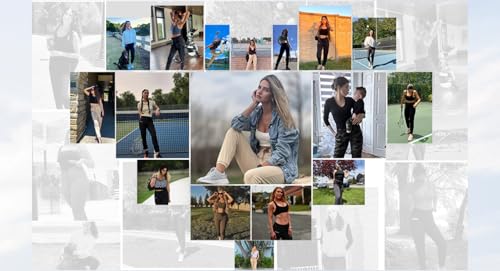 Image of Haowind Joggers for Women with Pockets Elastic Waist Workout Sport Gym Pants Comfy Lounge Yoga Running Pants