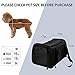 Henkelion Cat Carriers Dog Carrier Pet Carrier for Small / Medium Cats Dogs Puppies (Up To 15lbs), TSA Airline Approved Small Dog Carrier Soft Sided, Collapsible Waterproof Travel Puppy Carrier -Black