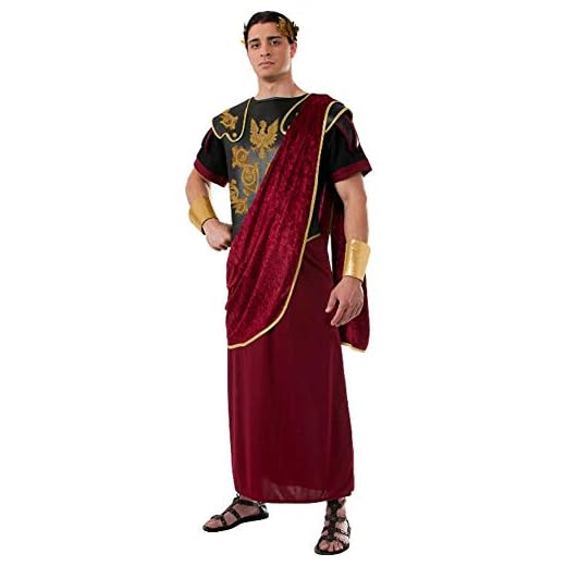 Rubie's mens Julius Caesar Adult Costume, As Shown, Standard US