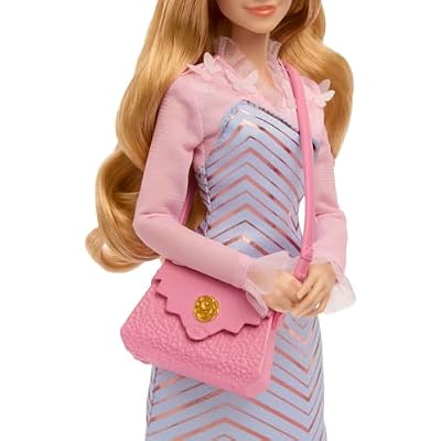 Mattel Universal Wicked Glinda Fashion Doll & Accessories with Styled Blonde Hair, Posability & Removable School Uniform Look