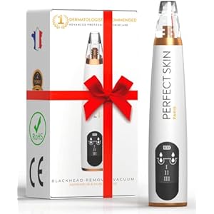 DERMATOLOOG AANBEVOLEN®, Mee-eterverwijderaar, Puistjes meeters verwijderen, Zwartkopstofzuiger, Blackhead remover…