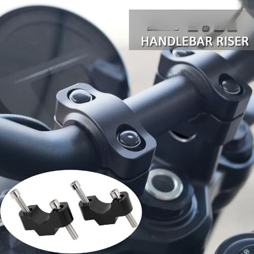 Accessoires de moto risers guidon Trident 660 pince extensible - 2