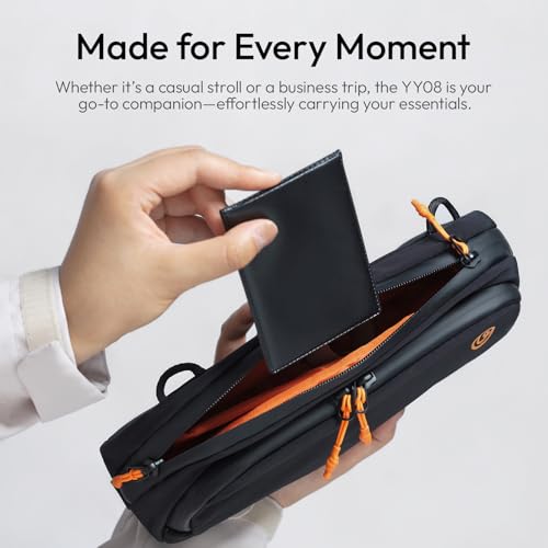 Image of ULANZI YY08 Sling Bag Compatible With DJI OSMO Pocket 3 /4 /4 Pro /Luna | Everyday Camera Shoulder Sling Bag Pov Vlog Photography Crossbody Portable Bag Small Camera Case w Detachable Strap, 2L