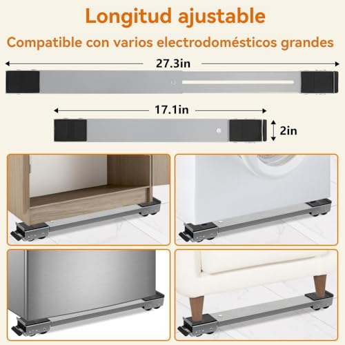 Accesorios De Cocina, Home Improvement ruedas refrigerador Marca SOYTO (2)