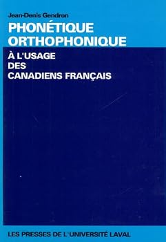 Paperback Phonétique orthophonique à l'usage des canadiens-français [French] Book