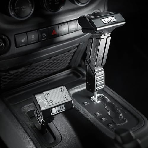 MAIKER Gear Shift Lever Knob Cover Kit for Jeep Wrangler JK JKU 2011-2017