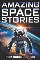 Amazing Space Stories for Curious Kids: Real Adventures of Astronauts, Legendary Missions, and Surprising Space Facts for Age 8-12 (Space Gifts Story Books for Curious Kids) B0G2Y4QQDS Book Cover