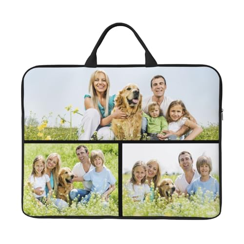 Bolsa de portátil de oxford premium impermeable de 14 pulgadas con acabados de alta costura