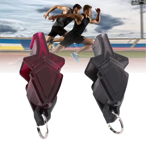 Set de 2 silbatos deportivos con sonido claro y accesorios miniatura 5