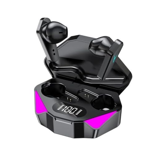 Fone De Ouvido Sem Fio Bluetooth 5.3 Com Microfone Integrado, Touch Control, Resistente A Água e Suor [KRV Magazine]…