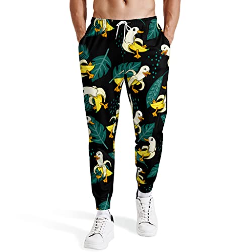 Mens Joggers Pants Corn Sweatpants Sports Trousers Casual Workout Pants