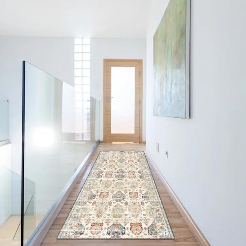 Alfombra de pasillo Boho para decorar cocinas largas modernas 6