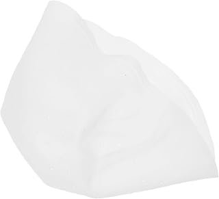 Hair Highlighting Cap White Reusable Silicone for Salon Professional Use | Comfortable Wear, Washable Soft Design, Practical Hair Dye Tool for Those Who Color Hair