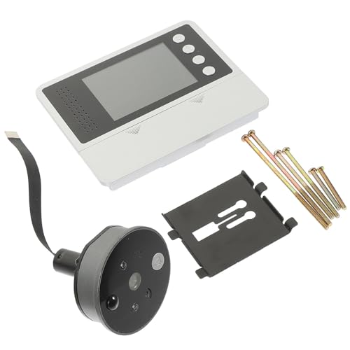 Mirilla digital SECFOU con cámara HD de 120 grados y lente gran angular para puerta de casa 2