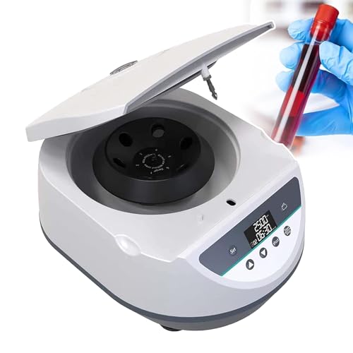 Centrífuga de sobremesa LC-6S ideal para procesar muestras líquidas en ciclos de hasta 99 min