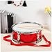 BESPORTBLE Marching Snare Drum Drumsticks Strap and Gloves Educational Musical for Develop Rhythm and Concentration