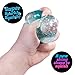 Schylling NeeDoh Groovy Jewel - Sensory Toy - Satisfying Super Sparkly Liquid Filling - Ages 3 and Up - Color May Vary; One Per Pack