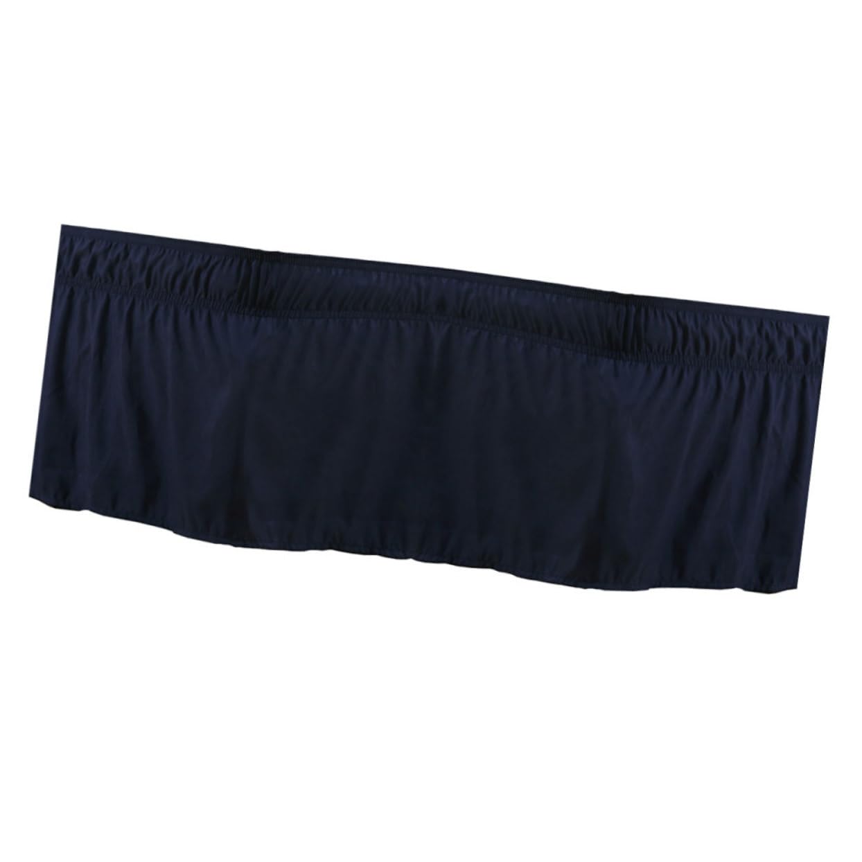 Sábana de cama elástica falda plisada azul Us-Twin LIFKOME rústica
