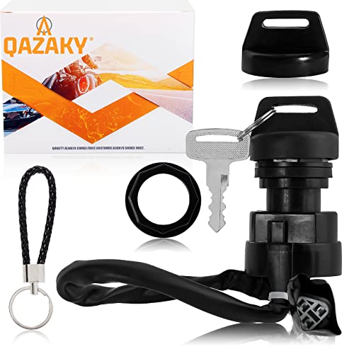 Qazaky Ignition Key Switch For Kawasaki Kvf650 Kvf700 Kfx700 Ksv700 Kvf750 Brute Force Prairie 650 700 750 27005-0019 27005-1267 27005-1230 #TOP3