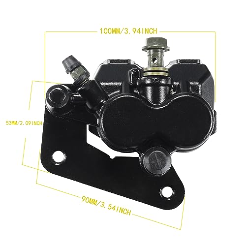 Motorcycle Hydraulic Brake Caliper,Front Disc Brake Lower Pump Front Brake Oil Pump for Motorcycle ATV Quad Kart GY6 Scooter