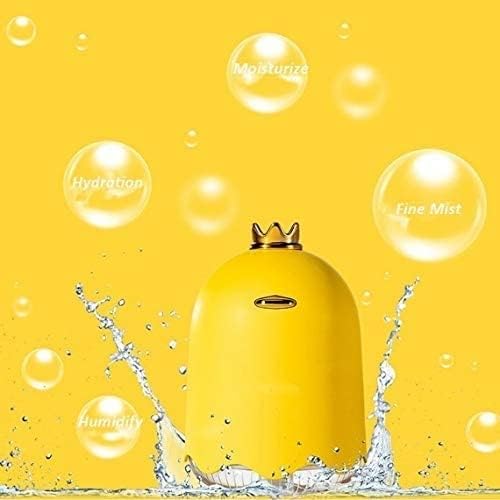 Portable Car USB Air Humidifier Ultrasonic Mist Maker Fogger Essential Oil Diffuser Funny Yellow Duck Aroma Mute