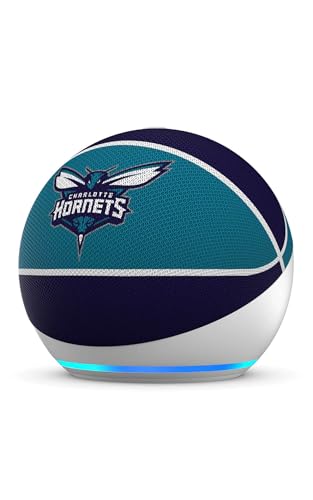 Image of Amazon Echo Dot (newest model) | Officially Licensed NBA Limited-Edition | Charlotte Hornets